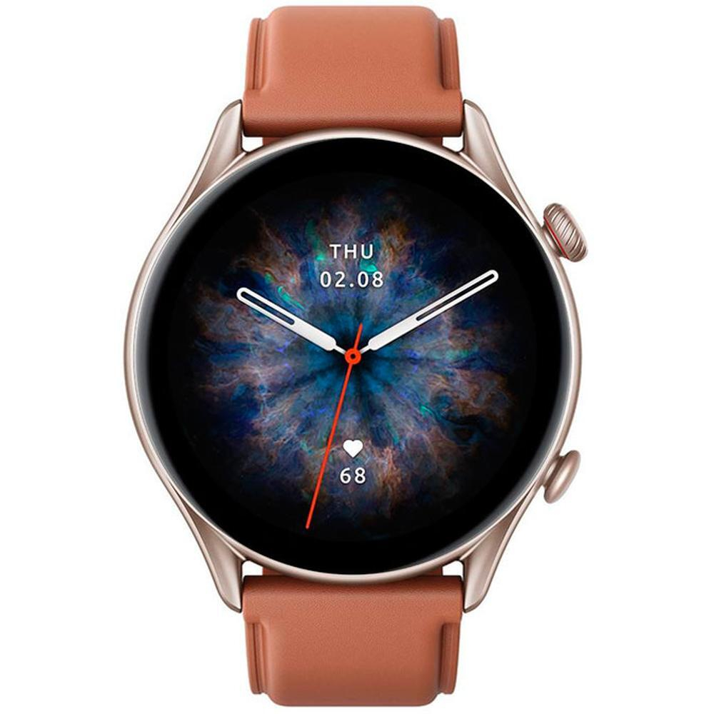 Умные часы Amazfit GTR 3 Pro Brown Leather
