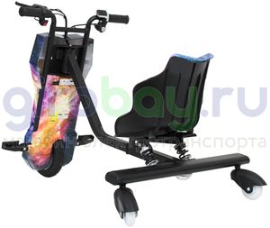 Электро Дрифт-карт IKINGI Drift Cart P2 250W (36V/4.4Ah) - Синий Космос фото №4