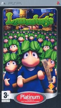 PSP Platinum Lemmings (Б/У, Английская версия, UCES-00109)
