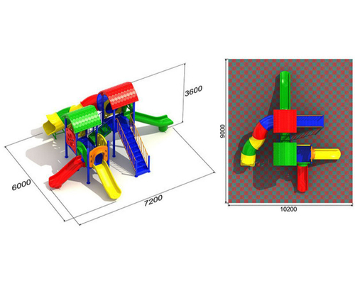 Детская игровая площадка Маугли 2.1