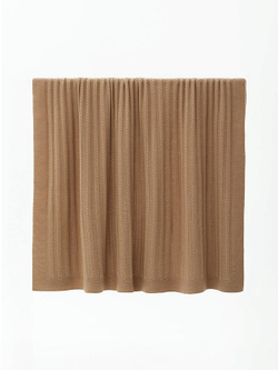 Плед 130x170 Косы ПД039-08 бежевый