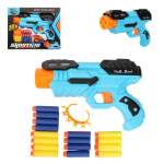 Пистолет с мягк.пулями, коробка JM110-65