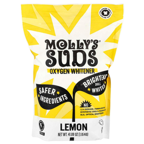 Molly's Suds, Кислородный отбеливатель, лимон, 1,15 кг (41,09 унции)