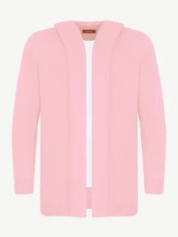 Кардиган с капюшоном из хлопка