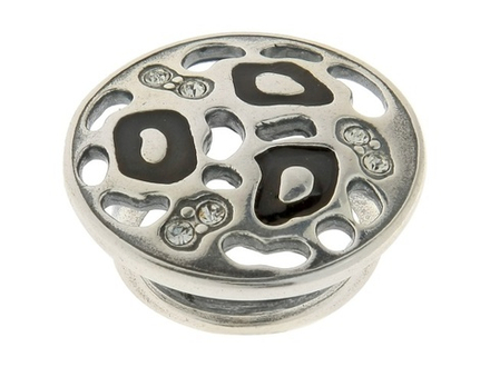 "Хайра" кольцо в серебряном покрытии из коллекции "Дикие кошки" от Jenavi