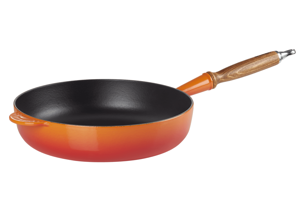 Чугунная сковорода Le Creuset, Коричневая - 2