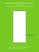 Натяжные потолки 10.2 м2, 17.2 м2, 10.2 м2, 4.6 м2, 2.2 м2, 1.8 м2