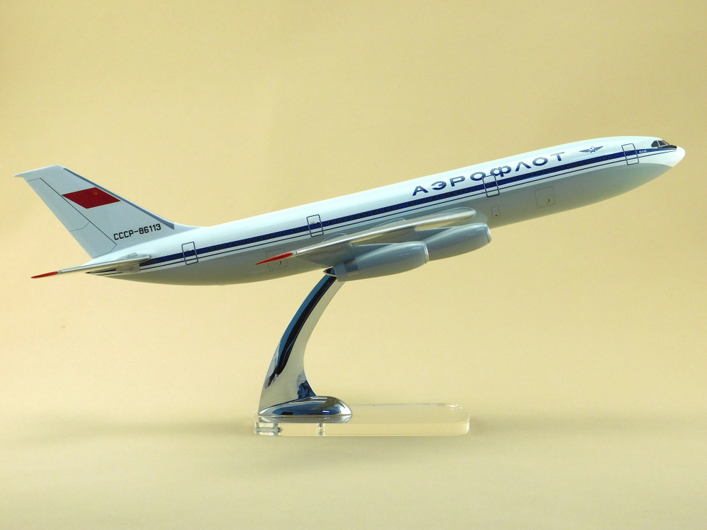 Модель самолета Ил-86 (М1:144, Аэрофлот СССР-86113)