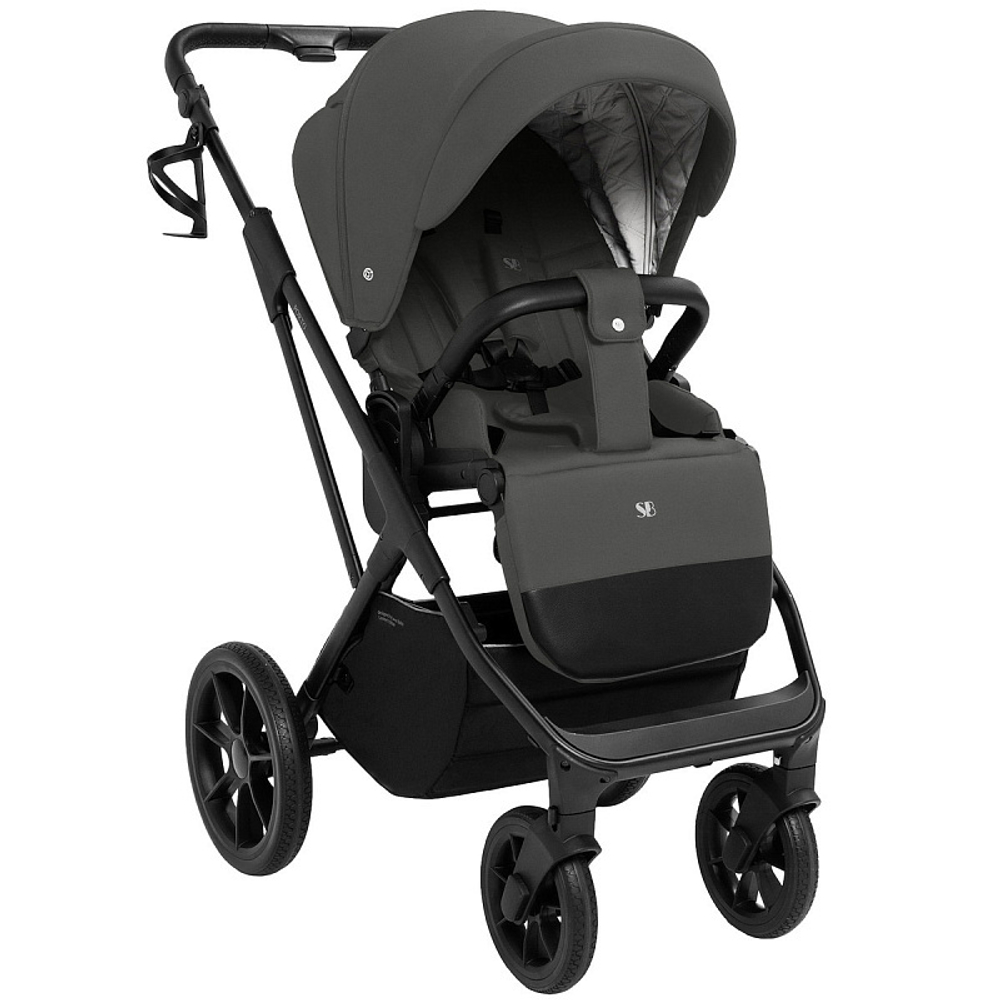 Детская коляска Sweet Baby Porto 2 в 1 Dark Grey