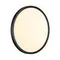 7660/32L MITRA LED SN 087 Светильник пластик/белый/черный LED 32Вт 3000/4000K D400 IP40 ALFA BLACK