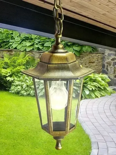 Светильник фонарь уличный потолочный подвесной ЭРА НСУ 06 Е27 60Вт 220в 70см, ретро