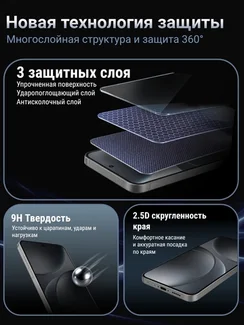 Защитное стекло антишпион для OPPO Find X9 SmartDevil