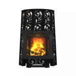 Дровяная банная печь Grill'D  Violet Short Window Max Pro