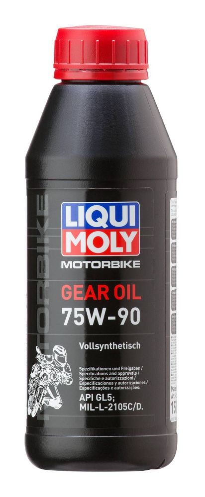 Трансмиссионное Масло Liqui Moly Motorrad Gear Oil 75W90 (7589)