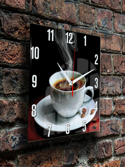Часы настенные для кухни Чашка кофе Декор для дома, подарок