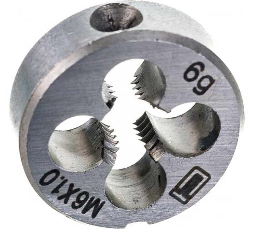 ПЛАШКА СИБРТЕХ М6Х1,0ММ 77017