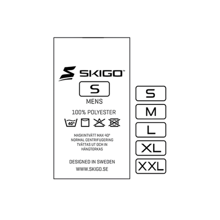 Термобелье SKIGO нательные штаны мужские голубые