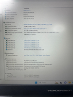 Ноутбук игровой Thunderobot 911 Air D 15.6"/Intel Core i5 11260H 2.6 ГГц/RAM 8GB/SSD 256GB/GeForce GTX 1650 4GB/1920*1080/IPS/DOS/Подсветка кл-ры: LED/черный. Состояние: B1