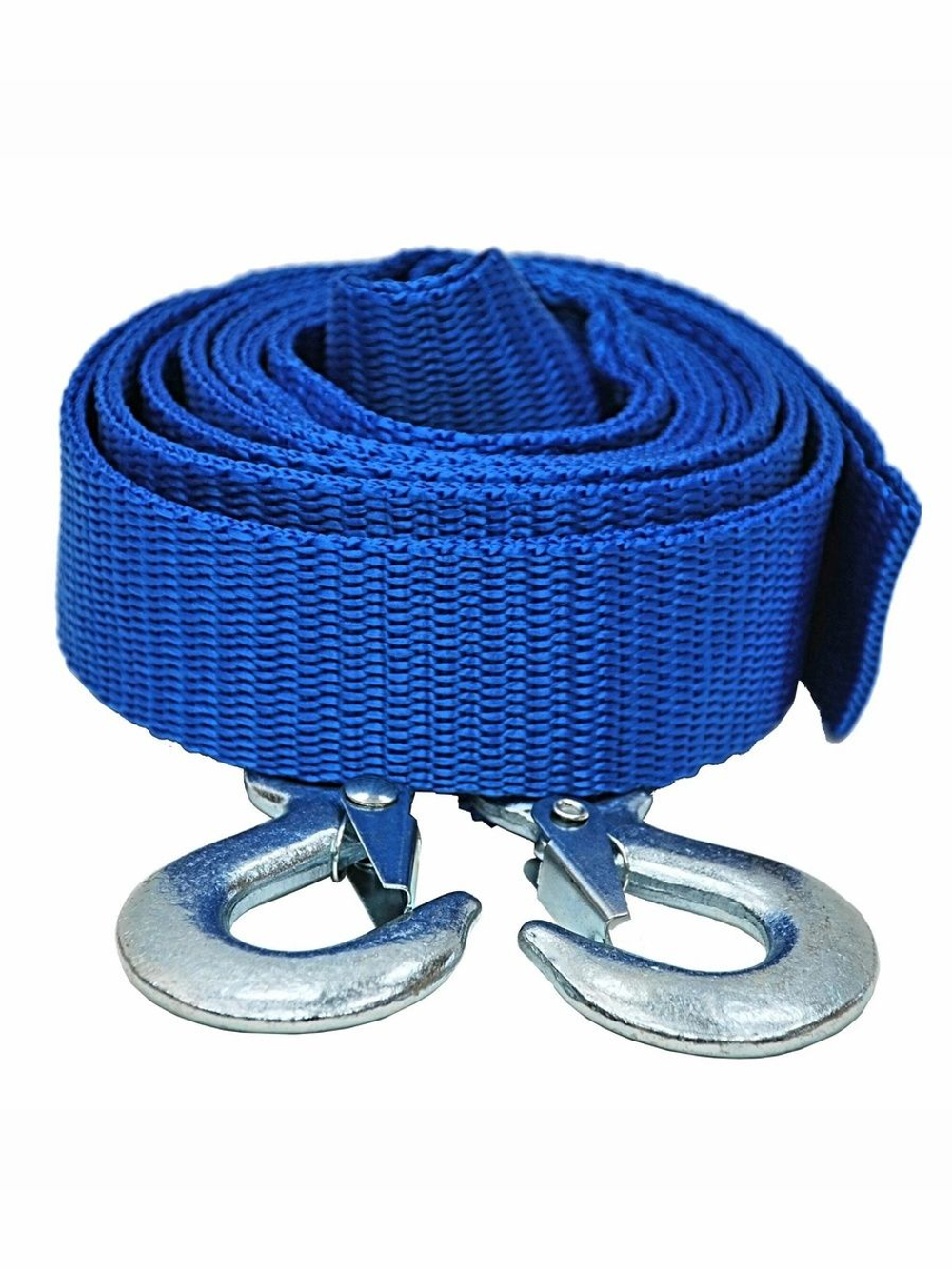 Трос буксировочный с крюками 15 т / 5 метров , стропа буксировочная с крюкам