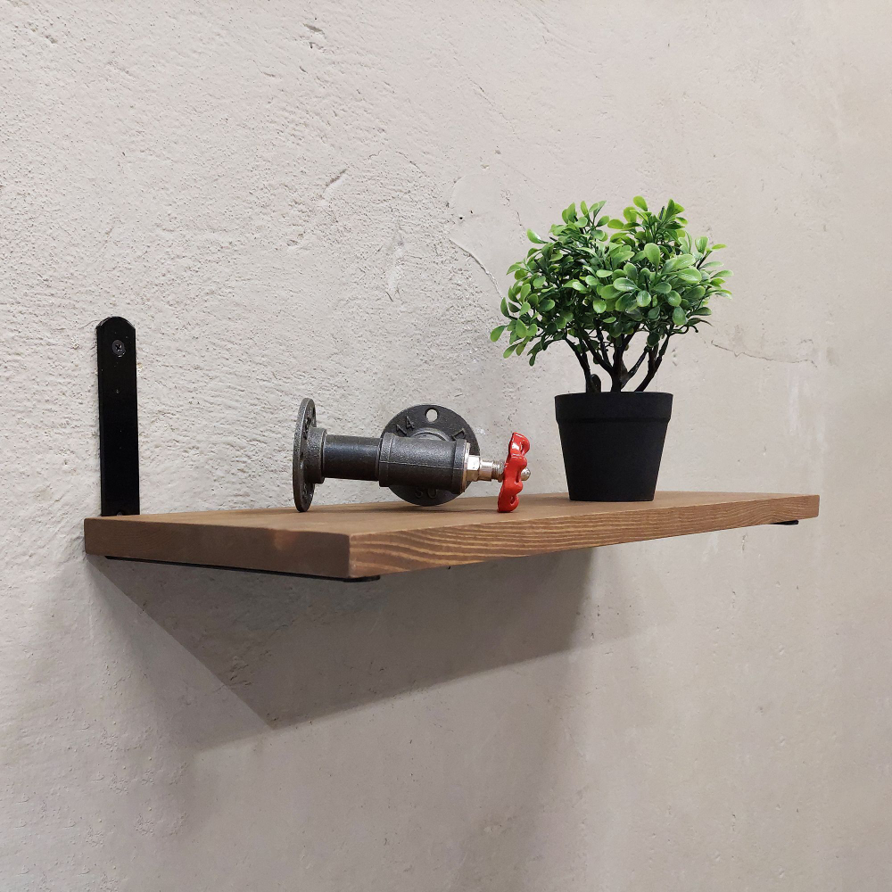 Полка лофт настенная для книг, для ванной, для кухни, в прихожую и гостинную