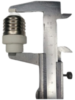 Патрон G13 2 штуки с ножками штырьки белый