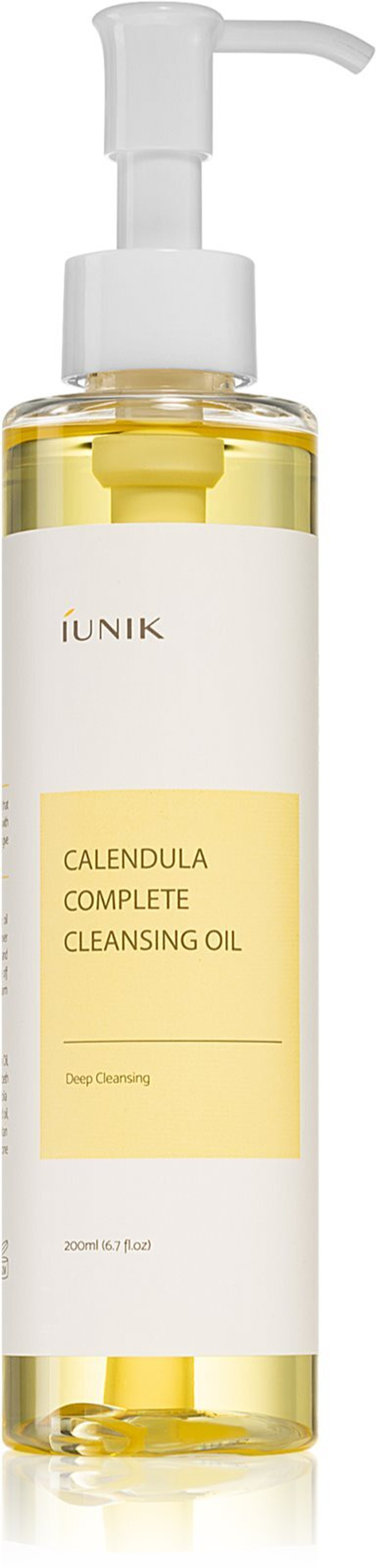 iUnik Calendula - масло для снятия макияжа для чувствительной кожи /   200  ml  / GTIN 8809429957115