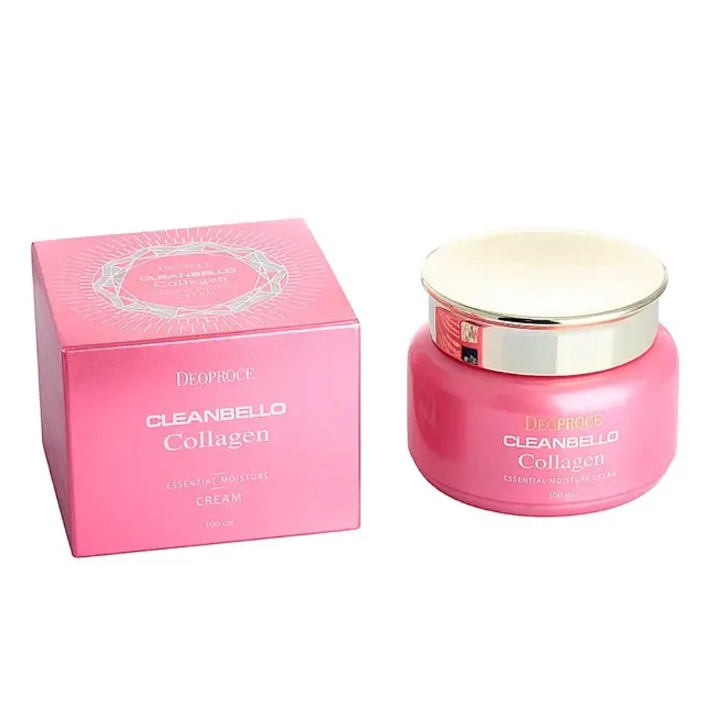 Крем для лица с коллагеном DEOPROCE Cleanbello Collagen Essential Moisture Cream 100 мл
