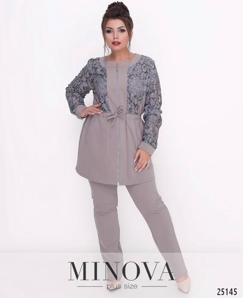 Костюм 313-серый Minova