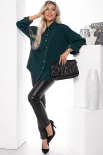 Рубашка "Каталина" (изумруд) Б7706 LT Collection