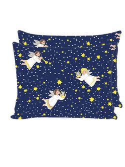 Наволочка комплект 2шт бязь Сказка "Зимняя сказка" 50x70 см на молнии