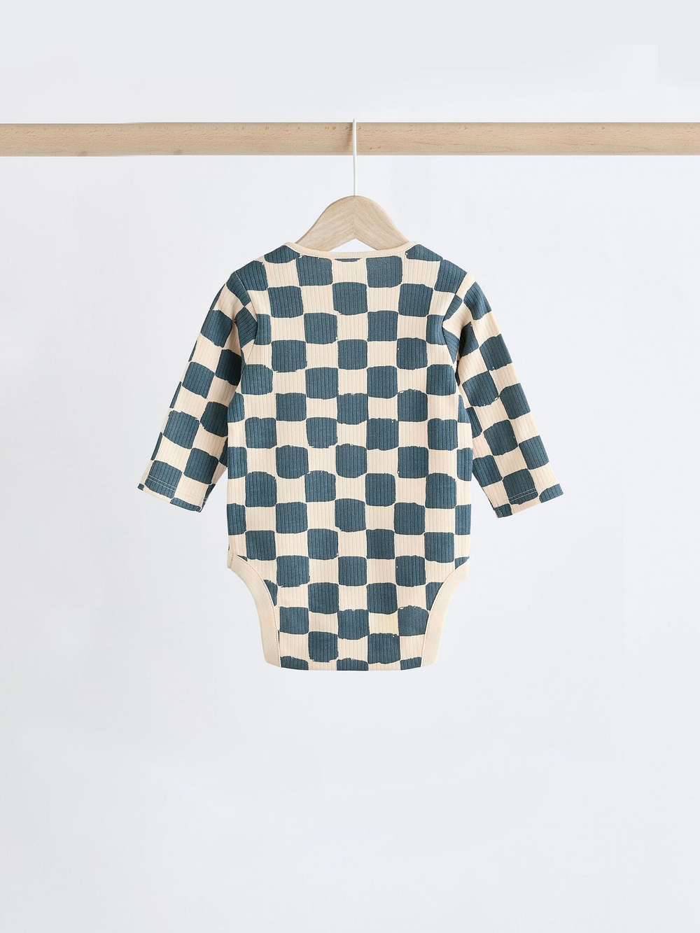 Боди с длинным рукавом для малышей Next K79-793, 3 шт., Бежевый, Синий, Розовый