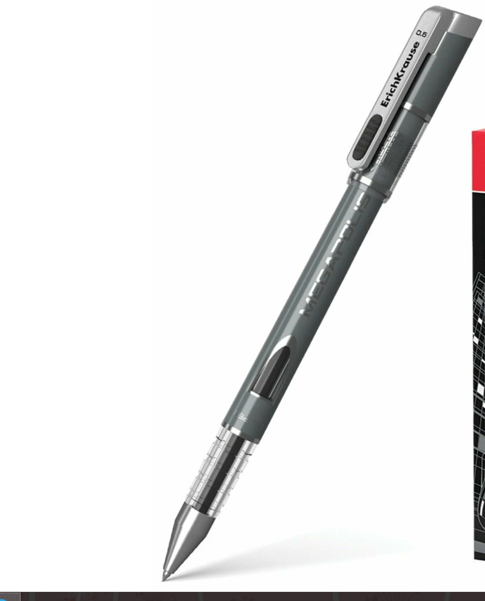 Капиллярная ручка ErichKrause синий, черный (в ассортименте)