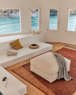 Пуф Alea со съемным чехлом 90 x 90 см