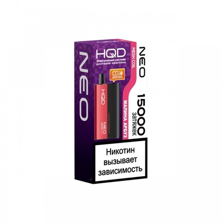 HQD Neo Малина-арбуз 15000 затяжек 20мг (2%)