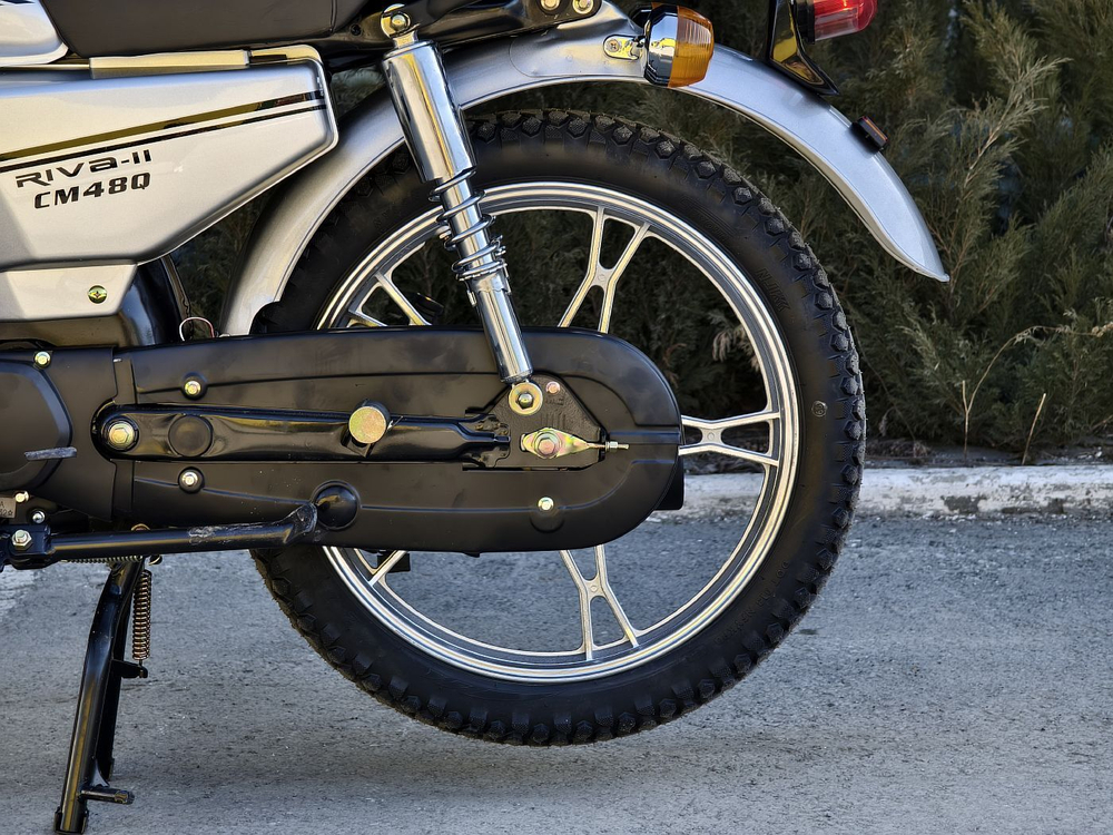 Мопед VMC RIVA-II CLASSIC(110cc) SILVER