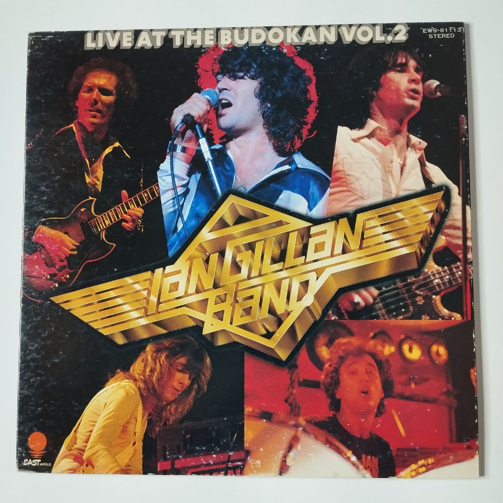 Винтажная виниловая пластинка LP Ian Gillan Band Live At The Budokan Vol.2 (Japan 1978) (No Obi)