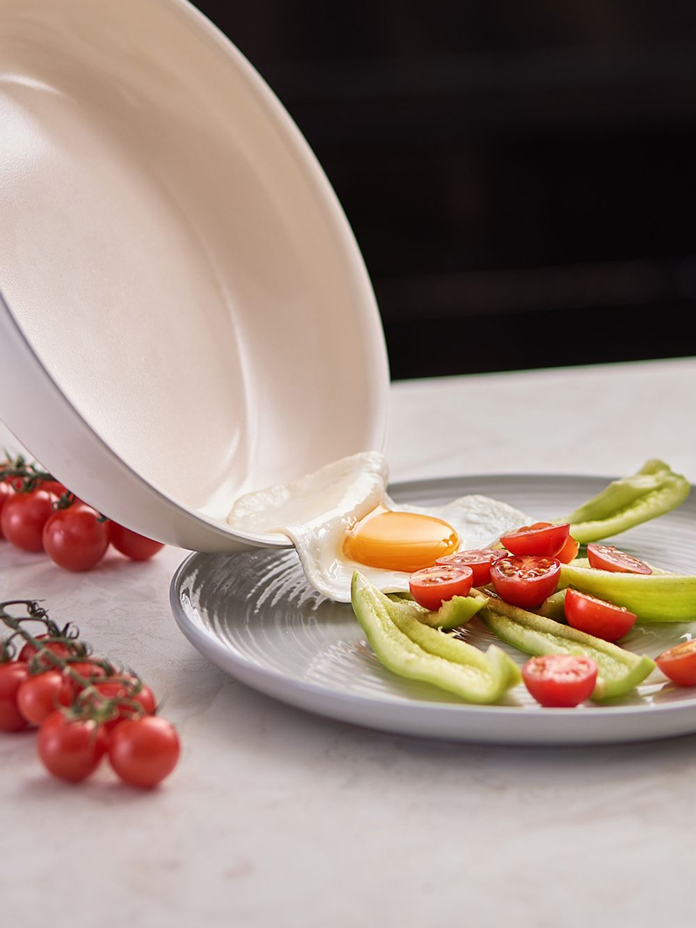 Набор посуды для приготовления со съемной ручкой Smart Ceramic, 7 предметов, цвета топленого молока