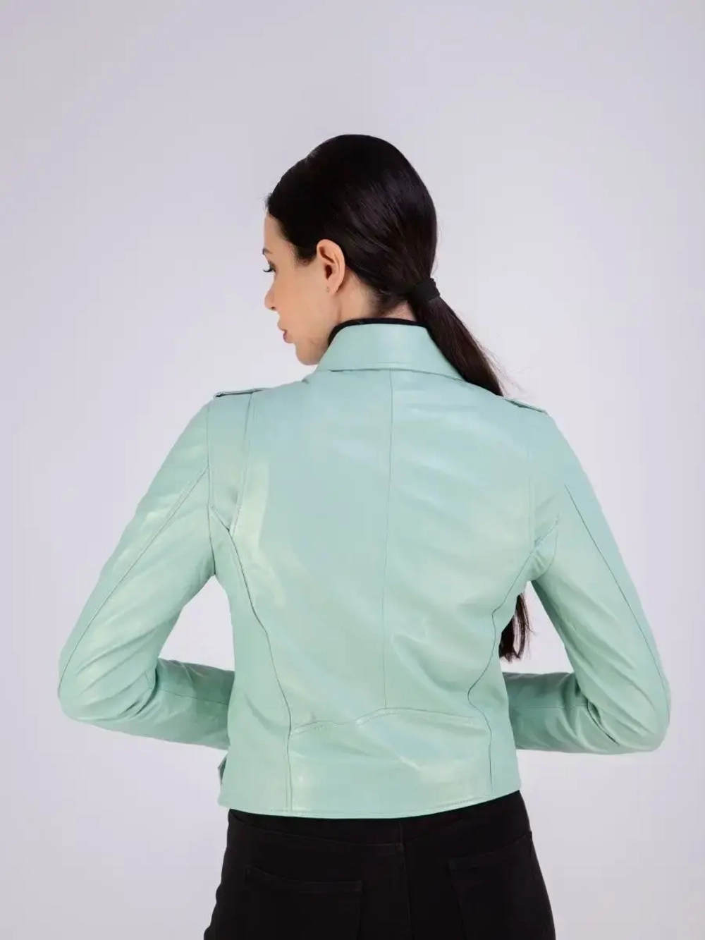 Косуха кожаная из натуральной кожи Турция