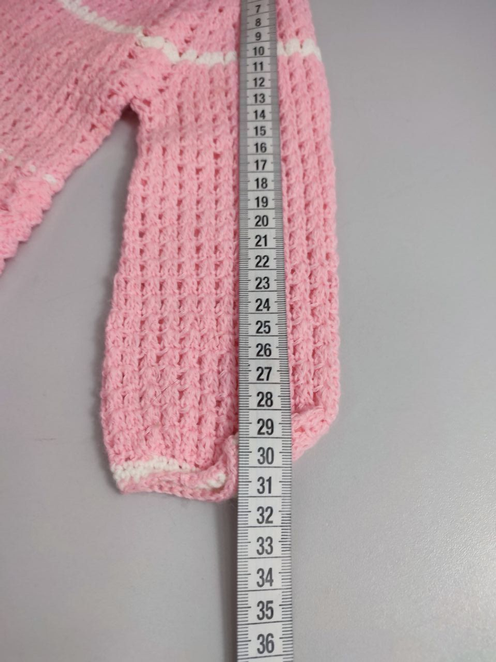 Платье вязаное на 1 год