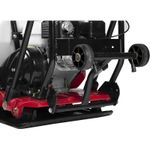 Виброплита бензиновая ЗУБР ЗВПБ-15 АХ - [91 кг / 15 кН / Honda GX160] серия PROF