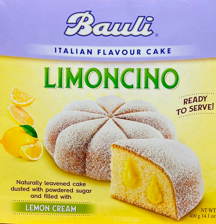 Кекс с кремововой начинкой Limoncino 400г