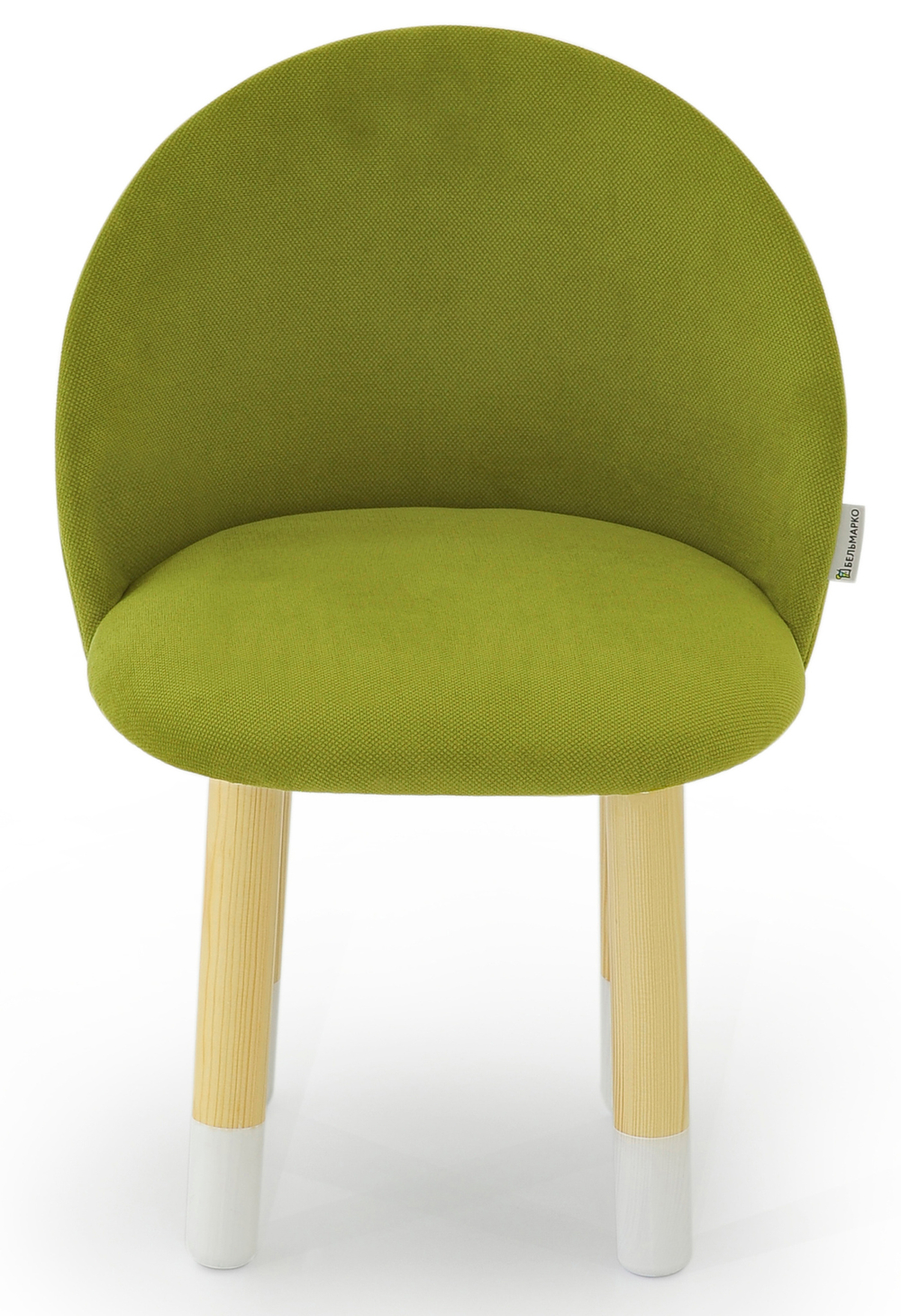 Детский мягкий стул Бельмарко Stumpa оливковый