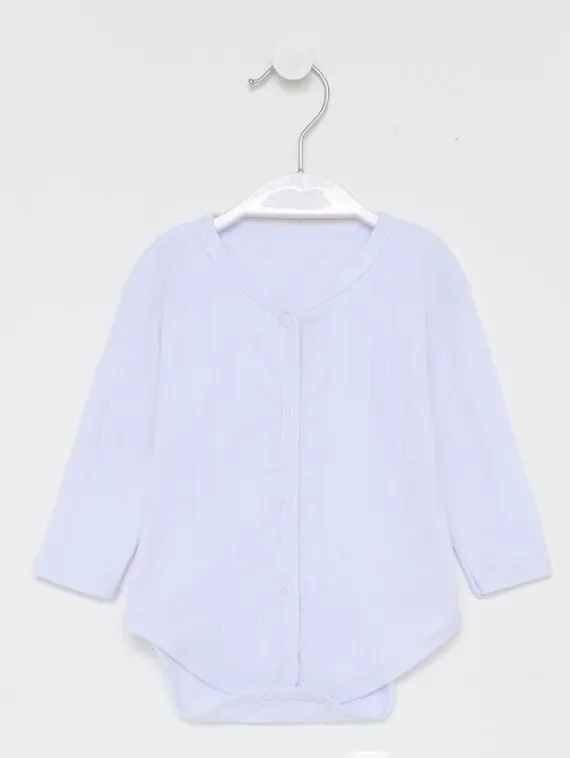 Боди детское, цвет белый,рост 68