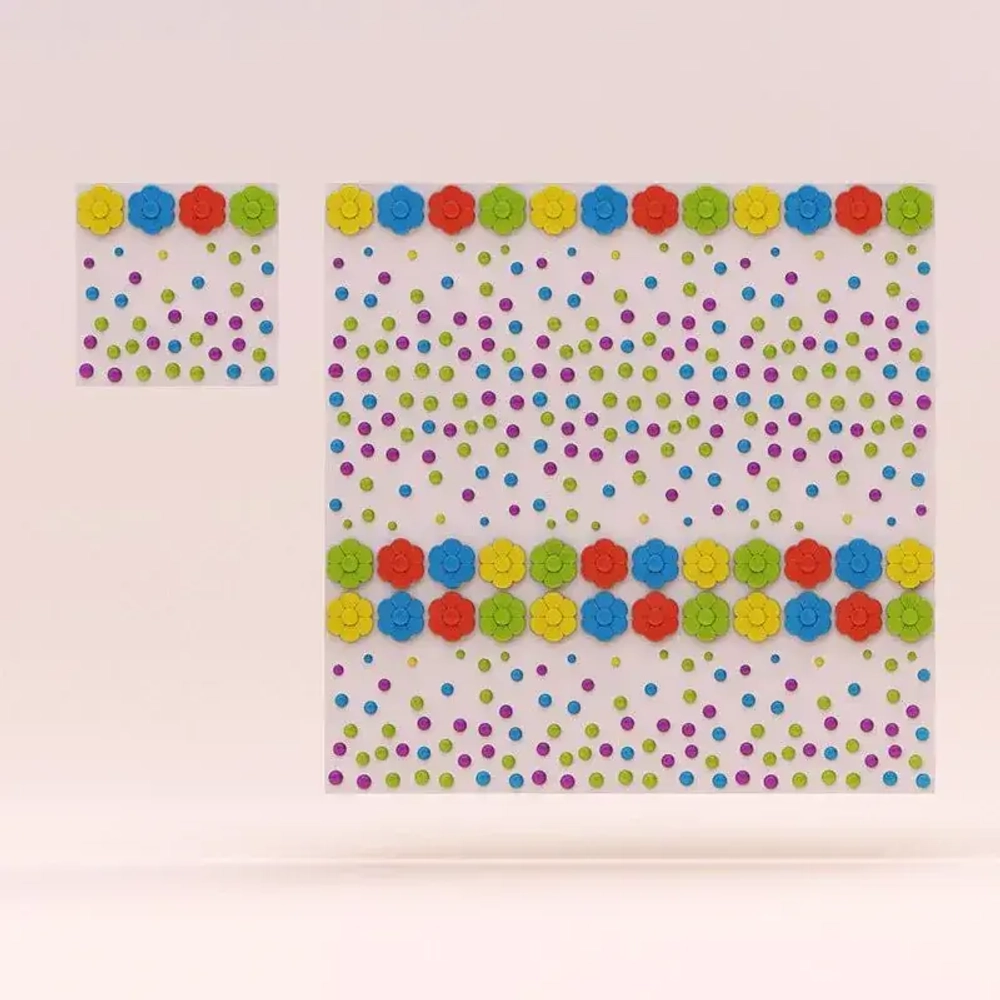 Гипсовая панель Точки