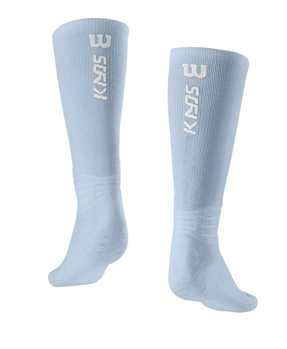 Теннисные носки Wilson Men's Kaos Crew Sock 1P - blue fog/white