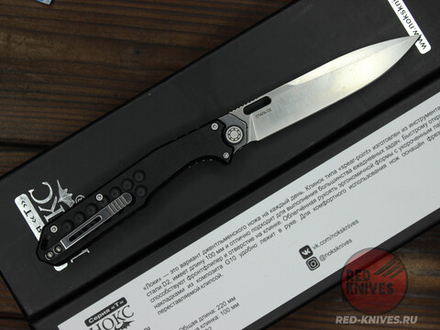 Складной нож НОКС Локи Т 346-100407 c клинком из стали D2, рукоять G10