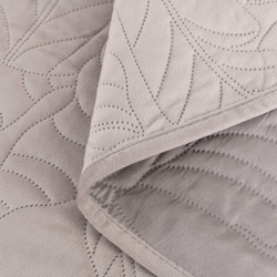 Покрывало 160х220 и наволочка 50х70 Sofi De MarkO Мелисса светло-серое