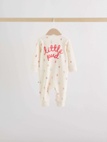 Комбинезон / Слип для малышей Next F40-053, 3 шт., Красный, Молочный