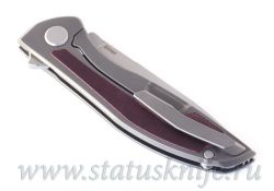Нож Широгоров Неон NeOn NL Elmax micarta maroonфотография - 11