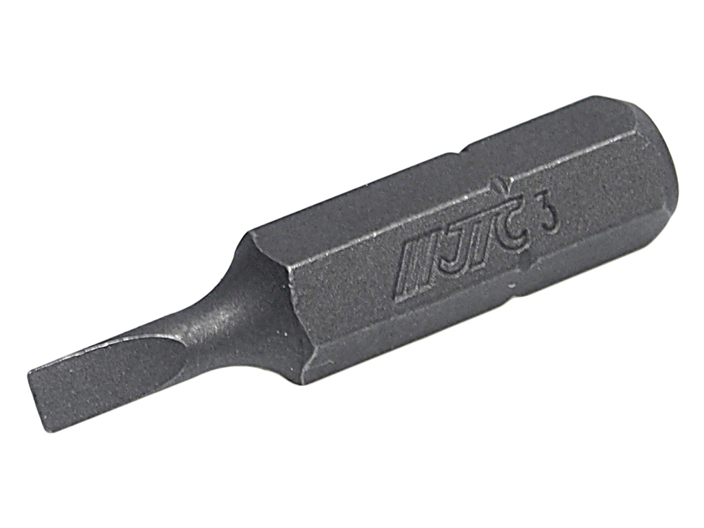 Бита шлицевая DR 0.5х3х30мм 1/4" S2 JTC